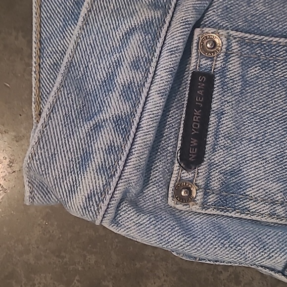 VINTAGE 90s NEW YORK & COMPANY WHISKER WASH JEANS - Picture 6 of 9